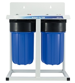 Big Blue 10”x4.5” Dual Water Filter Housing Pre-treatment water filtration system