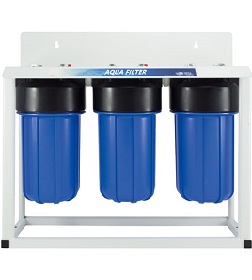 3-Stages 10×4.5” Big Blue Whole House Water Filtration System