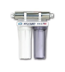 Three Stages Water Filtration System with UV
